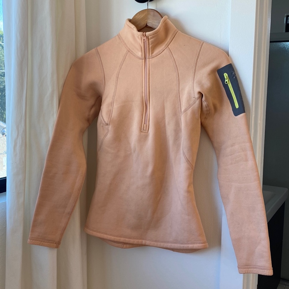 Arcteryx Rho AR zip neck shirt